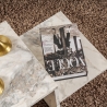 Asymmetrische salontafel modern design met 2 planken Harmony Korting