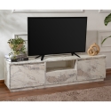 Mobiele tv-standaard met 3 klepdeuren 160x29cm Vanguard Aanbod