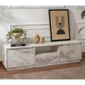 Mobiele tv-standaard met 3 klepdeuren 160x29cm Vanguard Catalogus
