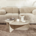 Asymmetrische salontafel 90x60 cm design Orion Verkoop