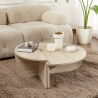 Asymmetrische salontafel 90x60 cm design Orion Aanbod