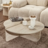 Asymmetrische salontafel 90x60 cm design Orion Korting