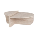 Asymmetrische salontafel 90x60 cm design Orion Voorraad