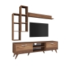 TV-meubelwand met plank en open vakken 180x35cm Mary Verkoop