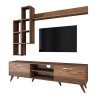 TV-meubelwand met plank en open vakken 180x35cm Mary Voorraad