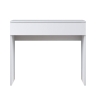 Mobiele witte make-uptafel met lade en 8 vakken Uppy Voorraad