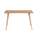 Moderne houten bureautafel 120x60cm natuurlijk Fabio Kortingen