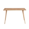 Moderne houten bureautafel 120x60cm natuurlijk Fabio Kortingen