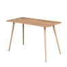 Moderne houten bureautafel 120x60cm natuurlijk Fabio Catalogus