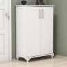 Multifunctioneel dressoir en schoenenkast voor in de hal met 2 deuren en 5 vakken Asta Verkoop