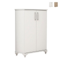 Multifunctioneel dressoir en schoenenkast voor in de hal met 2 deuren en 5 vakken Asta Aanbieding