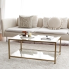 Moderne salontafel 90x60cm van metaal en glas Astro Verkoop