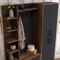 Halmeubel met kledingkast en schoenenrek 150x200cm Viyana L Catalogus