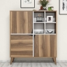 Multifunctioneel dressoir voor woonkamer en hal met deuren 100x115x30cm Pulse Verkoop