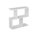 Bijzettafel boekenkast voor bank met planken 60x20cm Life Aanbod