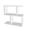 Bijzettafel boekenkast voor bank met planken 60x20cm Life Korting