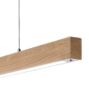 LED hanglamp Badia-S in licht hout en metaal Catalogus