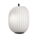 Klassieke wandlamp van glas en zwart metaal Domizia-P Korting
