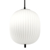 Klassieke hanglamp van geblazen glas Domizia-S Kortingen