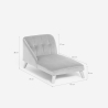 Chaise longue bank voor honden en katten in fluweel Serin Kosten