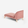 Chaise longue bank voor honden en katten in fluweel Serin Karakteristieken