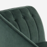 Vintage klassieke fluwelen chaise longue Agos Keuze
