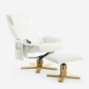 Ergonomische relaxfauteuil met massagefunctie, verwarming en voetensteun Myron Kortingen