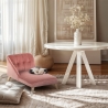 Chaise longue bank voor honden en katten in fluweel Serin Korting