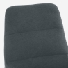Ergonomische relaxfauteuil van grijze stof met voetensteun Asher Kortingen