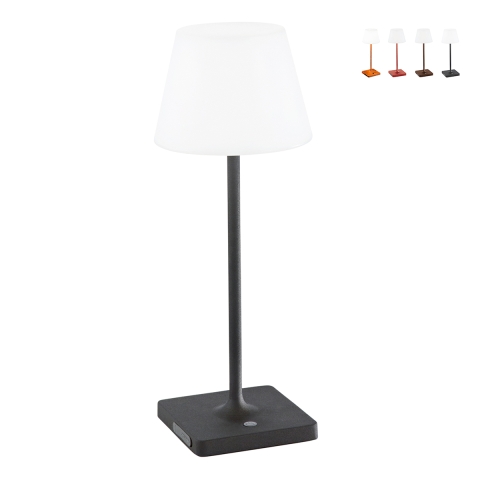 Draagbare oplaadbare LED tafellamp voor binnen en buiten met USB Adam Aanbieding