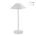 Draadloze draagbare tafellamp met touchfunctie voor binnen/buiten Moon Aanbieding