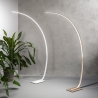 Arco vloerlamp met LED in metaal H160cm Keep Kortingen