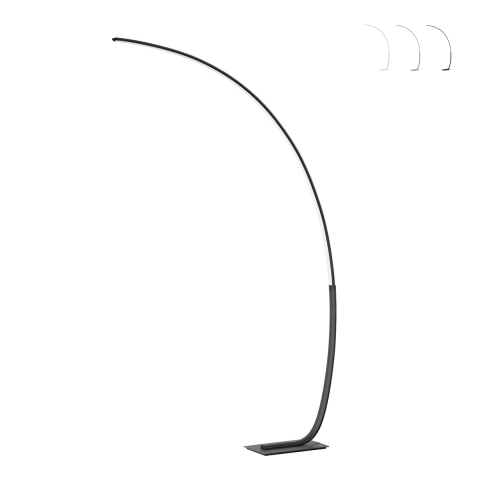 Arco vloerlamp met LED in metaal H160cm Keep Aanbieding