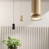 Hanglamp van metaal met verstelbare kabel Lilium Korting