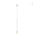 Hanglamp met LED van gelakt metaal Tubic Aanbieding