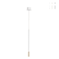 Hanglamp met LED van gelakt metaal Tubic Aanbieding