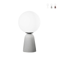 Moderne betonnen tafellamp met ronde lampenkap H33cm Rock Table Aanbieding