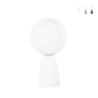 Moderne betonnen tafellamp met ronde lampenkap H33cm Rock Table Aanbod