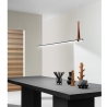 LED Hanglamp 150cm Zwart Metaal Regoli L Aanbod