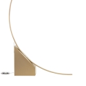 Arco vloerlamp met LED H204cm metalen Rune Korting