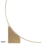 Arco vloerlamp met LED H204cm metalen Rune Korting