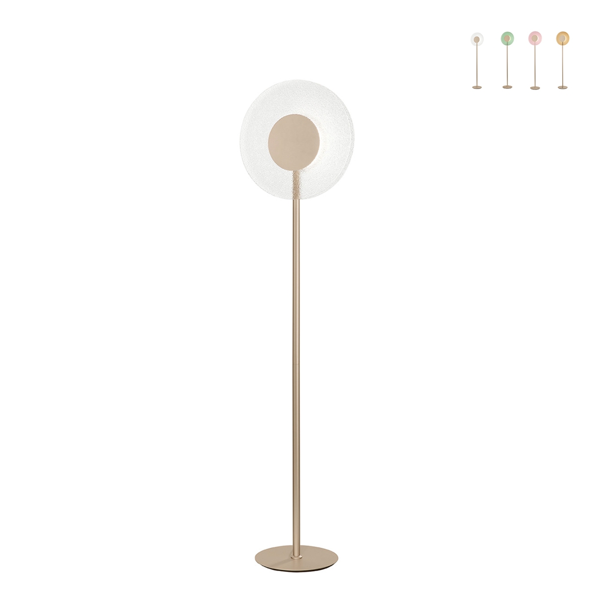 LED Vloerlamp H170cm van metaal en glas Jokey PT Aanbod LED Vloerlamp H170cm van metaal en glas Jokey PT Aanbod