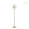 LED Vloerlamp H170cm van metaal en glas Jokey PT Aanbod