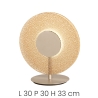 LED Tafellamp met Gestructureerd Glas Candy LT Karakteristieken