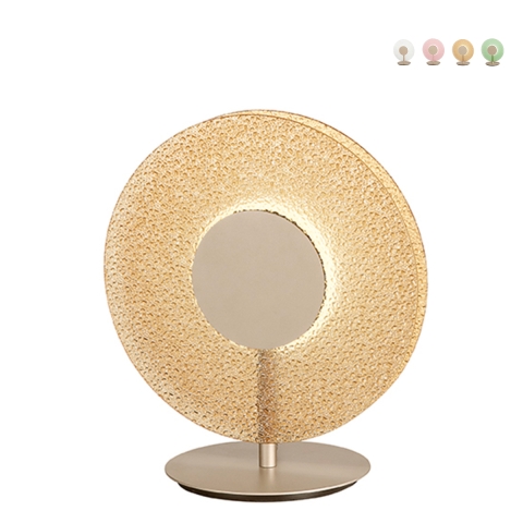 LED Tafellamp met Gestructureerd Glas Candy LT Aanbieding