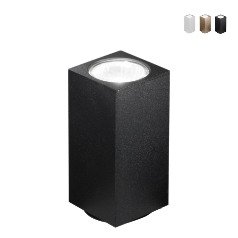 Rechthoekige plafondlamp van aluminium H12cm Aloa Aanbieding