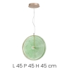 LED hanglamp Ø45cm glas en metaal Jokey L Aankoop
