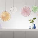 LED hanglamp Ø45cm glas en metaal Jokey L Catalogus