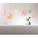LED hanglamp Ø45cm glas en metaal Jokey L Voorraad