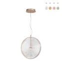 LED hanglamp Ø45cm glas en metaal Jokey L Aanbod
